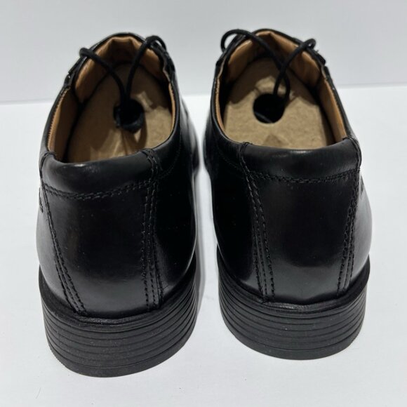 Clark’s Men’s Tilden Walk Black Leather Oxford, Size 8 M - Picture 4 of 7